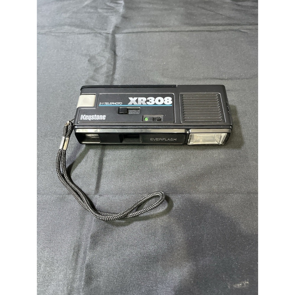 Keystone XR308 Telephoto Everflash Vintage Pocket  Rare Camera